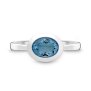 Quinn Ring 925/- Silber Topas London Blue 0214006582