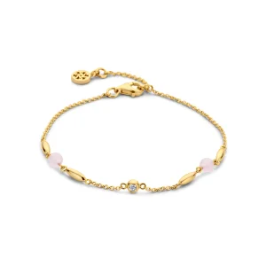 Spirit Icons Cornelia Armband Pink Milky Zirkon 925/-...