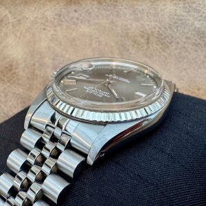 gebrauchte Rolex Datejust 36 mm 16014 graues ZB